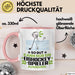 Eishockeyspieler Geschenk Tasse So Gut Kann Nur Ein Eishockeyspieler Aussehen Geschenkidee Kaffee-Becher Rosa Trendation