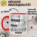Wildnisexpertin Geschenk Becher Tasse Gott Schuf Alle Menschen Gleich Nur Die Besten Durfeten Wildnisexpertin Werden Geschenkidee Lustig Rot Trendation
