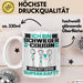 Schwiegercousin Tasse Geschenk für Schwiegercousin Geburtstag Lustiger Spruch Kaffee-Becher Was Ist Deine Superkraft Weiß Trendation