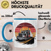 Lkw Fahrer Tasse Geschenkidee für Trucker Lustiger Spruch Blau Trendation