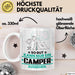 Camper Geschenk Tasse So Gut Kann Nur Ein Camper Aussehen Geschenkidee Kaffee-Becher Weiß Trendation