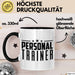Personal-Trainer Tasse Geschenk Bester Personaltrainer Geschenkidee Spruch Trendation