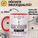Gewichtheberin Geschenk Tasse Becher Die Frau Die Allen Kann Geschenkidee für eine Gewichtheberin Lustig Rot Trendation