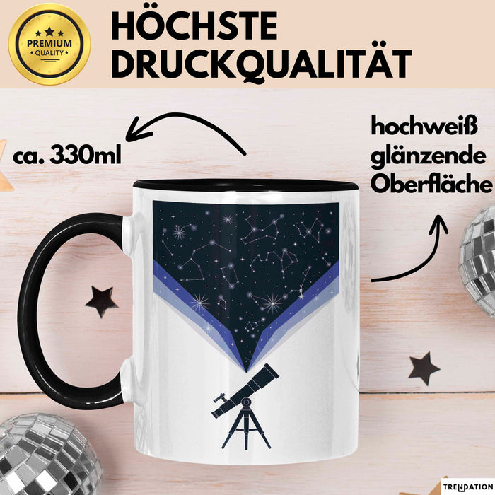Astronomie Liebhaber Tasse Geschenk Lustige Geschenkidee Spruch Für Sternen Gucker Trendation