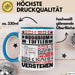 Aquarium-Tüftler Geschenk Kaffee-Tasse Geschenkidee für Aquarium-Tüftler Ich Bin Aquarium-Tüftler Ich Kann Es Dir Erklären Jedoch Nicht Für Dich Verstehen Spruch Lustig Blau Trendation