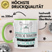 Exotische Tierhalterin Weil Es Keinen Schöneren Beruf Gibt Tasse Geschenk für Eine Exotische Tierhalterin Lustig Grün Trendation