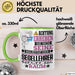 Segellehrer Geschenk Tasse Lustiger Spruch Erheben Sie Sich Der Segellehrer Betritt den Raum Grün Trendation