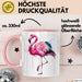 Flamingo Tier Tasse Geschenk Lustige Geschenkidee Spruch Rosa Trendation