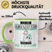 Hundebesitzerin Tasse Geschenk Ich Bin Hundebesitzerin Warum Weil Ich Es Kann Geschenkidee Geburtstag Grün Trendation