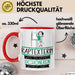 Raptexterin Weil Es Keinen Schöneren Beruf Gibt Tasse Geschenk für Eine Raptexterin Lustig Rot Trendation