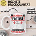 Flötist Tasse Geschenk für Flötist Geburtstag Lustiger Spruch Kaffee-Becher Was Ist Deine Superkraft Weiß Trendation
