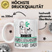 Geschenk für Hundeliebhaberin Tasse Lustige Geschenkidee Geburtstag Ich Bin Hundeliebhaberin Ich Darf Das Weiß Trendation