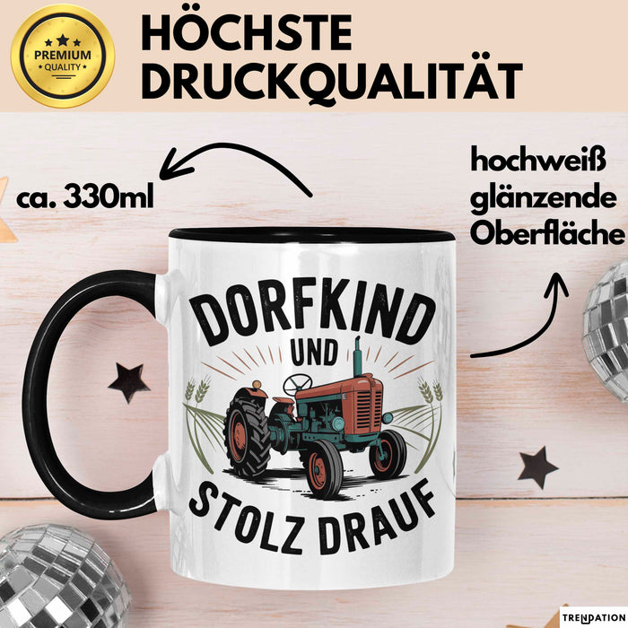 Landwirt Tasse Geschenk Lustige Geschenkidee Spruch Trendation