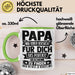 Papa Tasse Geschenk Von Kindern Sohn Tochter Vater Geschenkidee Zum Vatertag Wir Haben Versucht Für Dich Das Grün Trendation