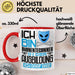 Bühnentechniker Ausbildung Tasse Geschenk Ich Bin Bühnentechniker In Der Ausbildung Ich Darf Das Geschenkidee Spruch Rot Trendation
