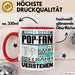 Pop-Fan Geschenk Tasse Lustige Geschenkdiee für einen Pop-Fan Geburtstag Ich Bin Pop-Fan Ich Kann Es Dir Erklären Aber Nicht Für Dich Verstehen Rot Trendation