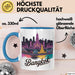 Bangkok Thailand Tasse Geschenk Lustige Geschenkidee Spruch Blau Trendation