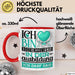 Krankenschwester Ausbildung Start Geschenk Tasse Ich Bin Krankenschwester In Der Ausbildung Ich Darf Das Kaffee-Becher Geschenkidee Rot Trendation