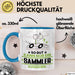 Sammler Geschenk Tasse So Gut Kann Nur Ein Sammler Aussehen Geschenkidee Kaffee-Becher Blau Trendation