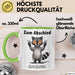 Büroarbeit Kollege Abschied Tasse Geschenk Lustige Geschenkidee Spruch Zum Abschied Für Einen Coolen Kollegen Grün Trendation