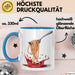 Pasta Fan Tasse Geschenkidee für Italienisches Essen Blau Trendation