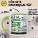 Studiomusikerin Tasse Geschenk Spruch Wer Will Schon Prinzessin Sein Wenn Man Auch Studiomusikerin Sein Kann Grün Trendation