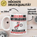 Motorradfahrer Tasse Geschenk für Motorradfahrer Geburtstag Lustiger Spruch Kaffee-Becher Was Ist Deine Superkraft Weiß Trendation