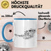 Österreich Karte Wien Wienerisch Tasse Geschenk Lustige Geschenkidee Spruch Blau Trendation