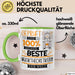 Beste Musiktheoretikerin Der Welt Tasse Geschenk für Eine Musiktheoretikerin Geprüft Und Sicher Geschenkidee Geburtstag Weihnachten Grün Trendation