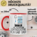 Geschenk für Aquarium-Enthusiastin Tasse Lustige Geschenkidee Geburtstag Ich Bin Aquarium-Enthusiastin Ich Darf Das Rot Trendation