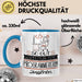 Programmiererin Geschenk Tasse So Gut Kann Nur Eine Programmiererin Aussehen Geschenkidee Geburtstag Weihnachten Lustig Blau Trendation
