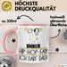 Geschenk für Hip-Hop-Fan Tasse Lustige Geschenkidee Geburtstag Ich Bin Hip-Hop-Fan Ich Darf Das Rosa Trendation