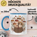 Sammler Tasse Geschenkidee für Wildnahrungs Entdecker Blau Trendation