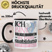 Biologielaborantin Ausbildung Start Geschenk Tasse Ich Bin Biologielaborantin In Der Ausbildung Ich Darf Das Kaffee-Becher Geschenkidee Schwarz Trendation