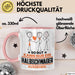 Halbschwager Geschenk Tasse So Gut Kann Nur Ein Halbschwager Aussehen Geschenkidee Kaffee-Becher Rosa Trendation