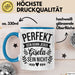 Gisela Tasse Geschenk Perfekt Sein Kann Jeder Geschenkidee Geburtstag Blau Trendation