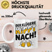 Biertrinker Tasse Geschenk Lustige Geschenkidee Spruch Der Klügere Kippt Nach Weiß Trendation