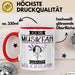 Musikfan Tasse Geschenk Ich Bin Musikfan Warum Weil Ich Es Kann Geschenkidee Geburtstag Rot Trendation