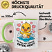 Quietscheente Tier Tasse Geschenk Lustige Geschenkidee Spruch Ich Mag Halt Einfach Enten, Ok Grün Trendation
