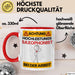 Saxophonist Tasse Geschenk Lustiger Spruch Geschenkidee für Saxophonist Achtung Hochleistungs Saxophonist Bei Der Arbeit Rot Trendation