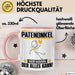 Patenonkel Tasse Geschenk für Patenonkel Der Mann Der Alles Kann Geschenkidee zum Geburtstag Rosa Trendation