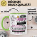 Orchestermusikerin Tasse Geschenk Lustiger Spruch Bitte Erheben Sie Sich Seine Majestät Die Orchestermusikerin Betritt Den Raum Grün Trendation