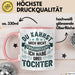 Vater Von 3 Kindern Du Kannst Mich Nicht Erschrecken Ich Habe 3 Töchter Becher Tasse Rosa Trendation