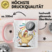 Hühnerliebhaber Tasse Geschenkidee für Geflügel Fans Rosa Trendation