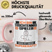 Tischtennisspieler Tasse Geschenk für Tischtennisspieler Geburtstag Lustiger Spruch Kaffee-Becher Was Ist Deine Superkraft Rosa Trendation