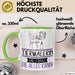 Tiermalerin Geschenk Tasse Becher Die Frau Die Allen Kann Geschenkidee für eine Tiermalerin Lustig Grün Trendation