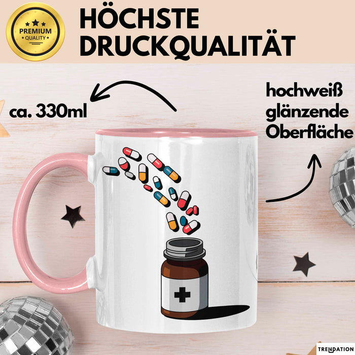 Apotheker Tasse Geschenkidee Rezept Experte Lustiger Spruch Geschenkidee Lustig Rosa Trendation