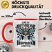 Biker Fahrradfahrer Tasse Geschenk Lustige Geschenkidee Spruch Sons Of Arthrose Ibuprofen Chapter Rot Trendation