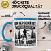 Biathlon Tasse Geschenk Wintersport Geschenke Unterschätze Niemals Einen Alten Mann Der Biathlon Guckt Blau Trendation