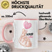 Kpop Love Girl Tasse Geschenk Süßes Herz Design Finger Herz Geste Rosa Trendation